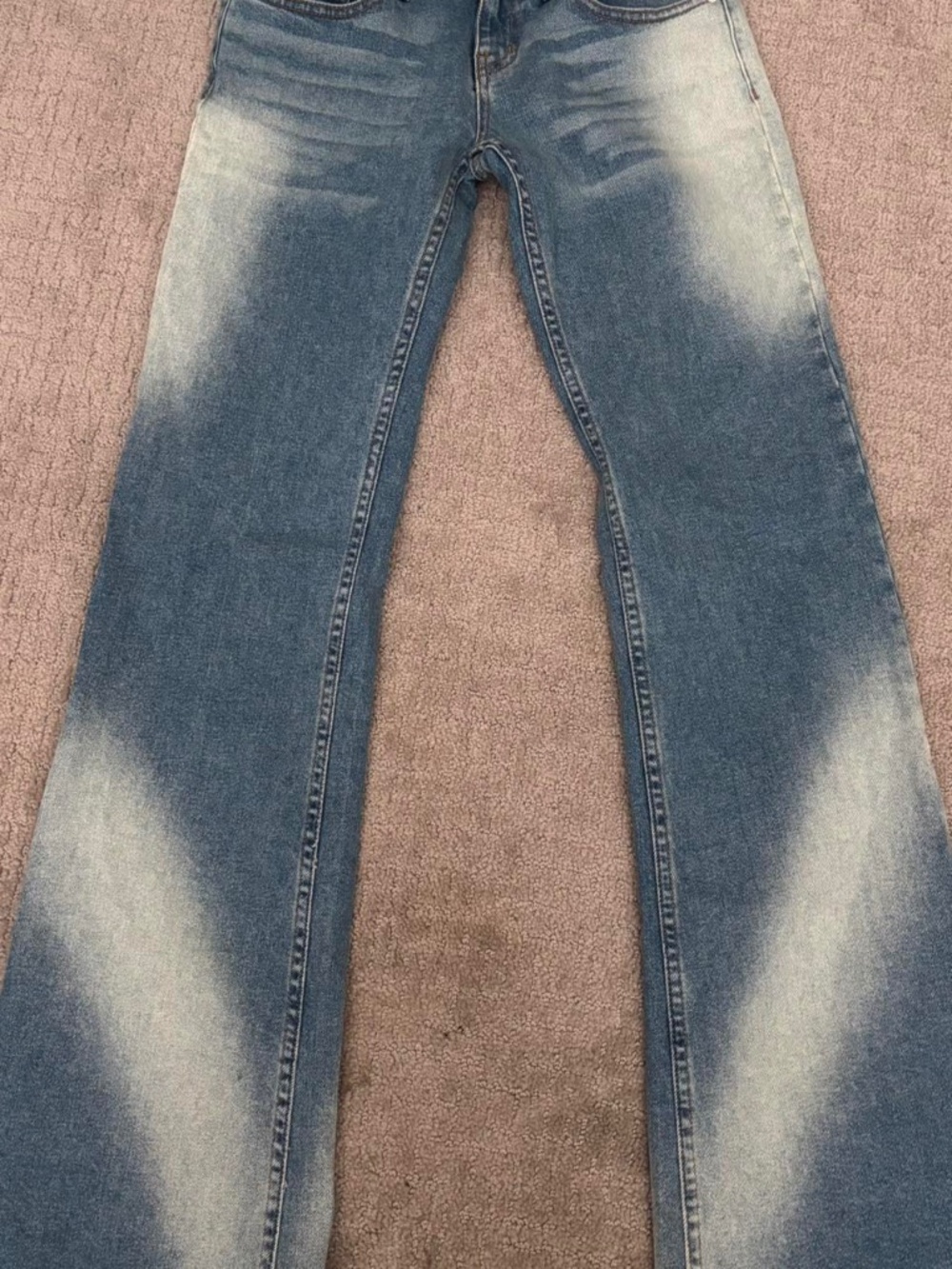 Revice Denim Bootcut Jeans with design